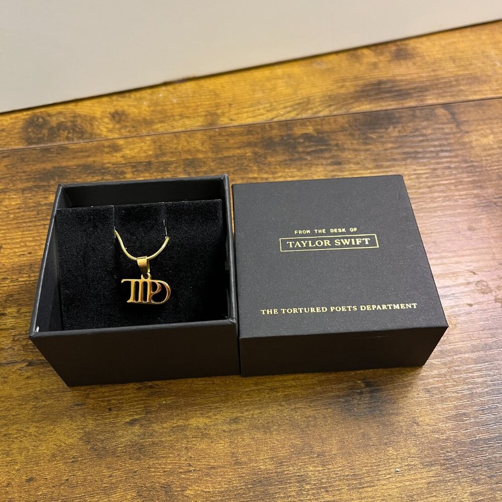 Taylor Swift - The Tortured Poets Department Necklace NWT Sold Out